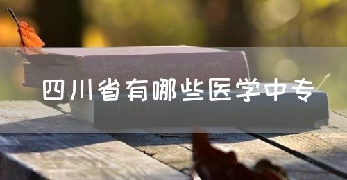 四川省有哪些醫(yī)學(xué)中專？(圖1)