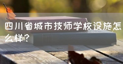 四川省城市技師學(xué)校設(shè)施怎么樣？(圖1)