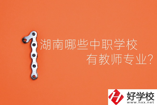湖南哪些中職學(xué)校有教師專業(yè)？