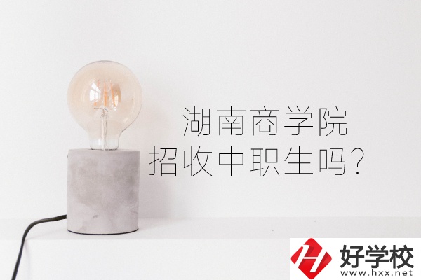 湖南商學(xué)院招收中職生嗎？