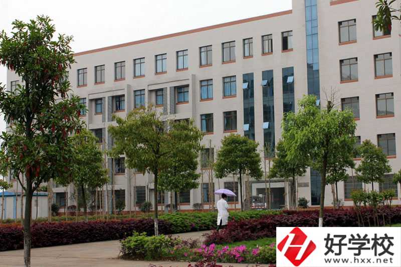 益陽(yáng)醫(yī)學(xué)高等?？茖W(xué)校教學(xué)樓