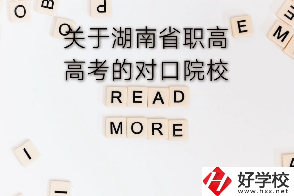 湖南省職高高考的對口院校有哪些？