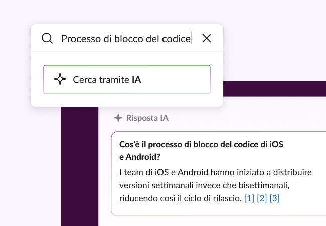 Basta digitare una domanda nella barra di ricerca di ww5 e l’IA trova la risposta.